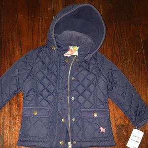 Mini Boden quilted coat